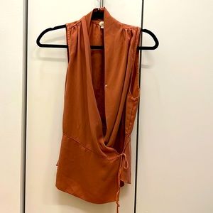 Dusty rose blouse. Wilfred Medium.